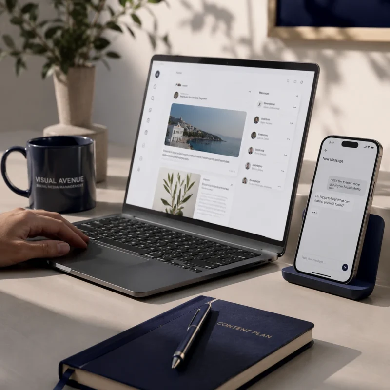 Social media workspace